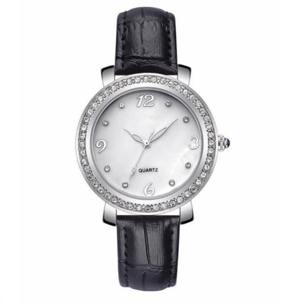 Buy Zircon Dial Genuine Diamond Quartz Watch 280mm Length ROHS For Women at wholesale prices