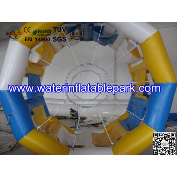 Buy Cylinder Inflatable Water Roller Ball , Inflatable Fun Roller Water Games at wholesale prices