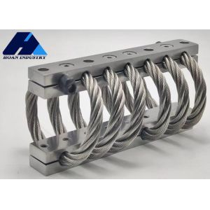 China JGX-0956D-80A Wire Rope Vibration Isolator for Precise Instruments 6 Loops 9.5mm Diameter Max Static Load 80kg on sale