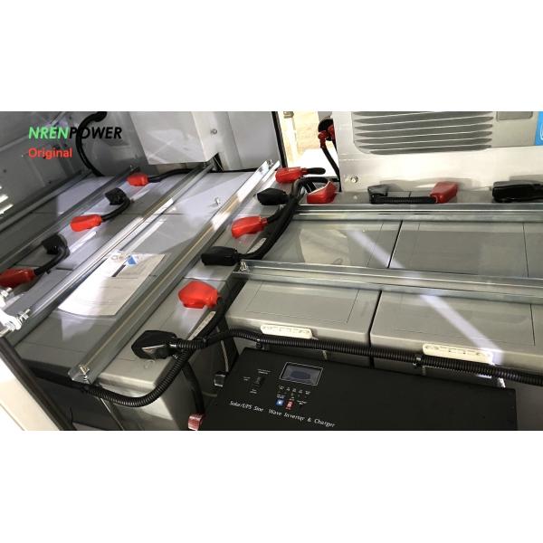 solar power light tower-9m hydraulic mast-4x435 solar panels-8x200AH batteries