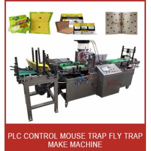Full Automatic Rat Glue Trap Making Machine 6000pcs/Min Mouse Killer Coating