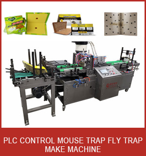 210mm Single Row 3000pcs Fly Trap Board Machine For Insect Control