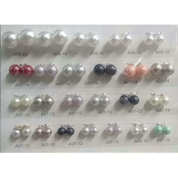 10MM 11.5MM Elegant design sewing on fancy round white pearl buttons for lady shirt and coat
