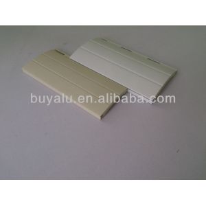 China 45mm And 55mm Aluminium Roller Shutter Slats Foam Filled  Roller Shutter Slats on sale