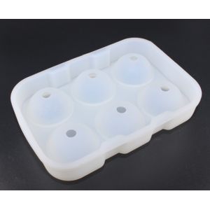 Food Grade Silicone 6 Hole Ice Ball Mold The Sustainable Choice for Ice Cream