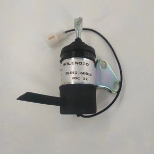 China 16851-60014 Fuel Shut Off Stop Solenoid For Kubota B7410D BX1500D BX1800D BX1830D BX2230D G1900 G2160 GF1800E RTV900T on sale