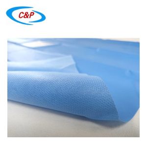 CE Approved Surgical Barrier Aperture Drape With Adhesive Medical Consumables