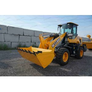 Articulated 1.2 Cubic Meters Compact Wheel Loaders Front End