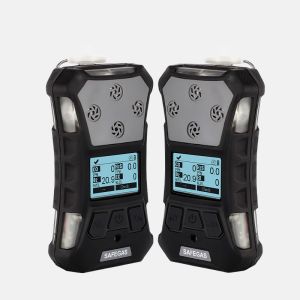Portable Multi Gas Detector with 4 In 1 Imported Sensor for LEL H2S CO O2