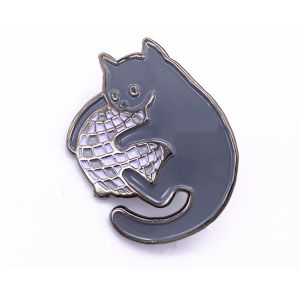 Popular Custom Made Enamel Badges , Metal Die Struck Lapel Pins