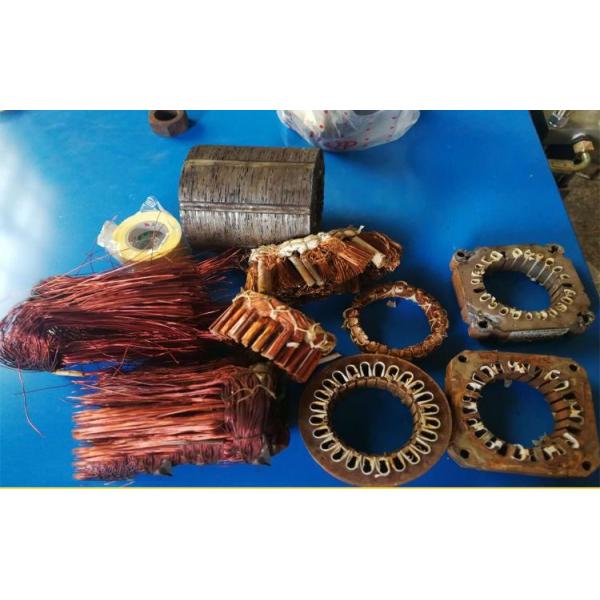 4.5kw Power 250mm Scrap Motor Stator Recycling Machine 30 - 50 Pieces/H 250 Mm