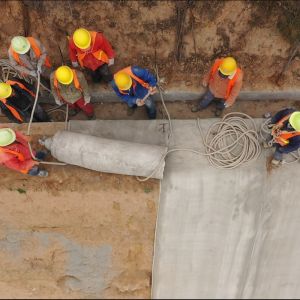 High Strength Slope Protection 10mm Thickness Fabric Compound Cement Fiber Cloth