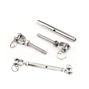 Durable European Type Stainless Steel Closed Body Eye Bolt Turnbuckle for Wax