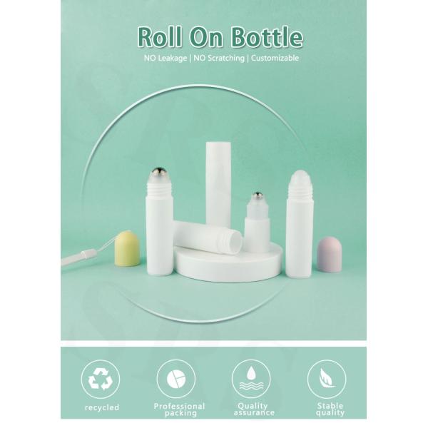 20ml Empty Wholesale Plastic Roller Ball Bottle Deodorant Gel Liquid Packaging PP Roll On Bottle