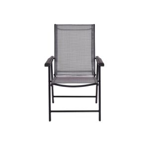 Textilene Folding Camping Chairs Easy Portable Steel Position