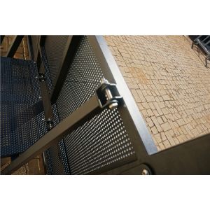 Professional Custom Crowd Control Barriers , Crowd Safety Barriers 1.2m H X 1.0m