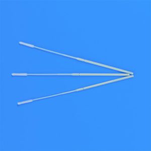 Buy cheap Medical Grade 80mm Nasopharyngeal Flocked Swab Sterile Nasal Swabs from wholesalers
