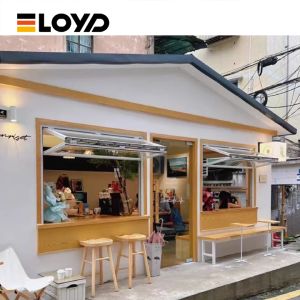 Industrial Aluminum Folding Window with Double Tempered Glass