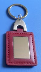 Multi - function personalized emboss leather / PU / PVC keychains