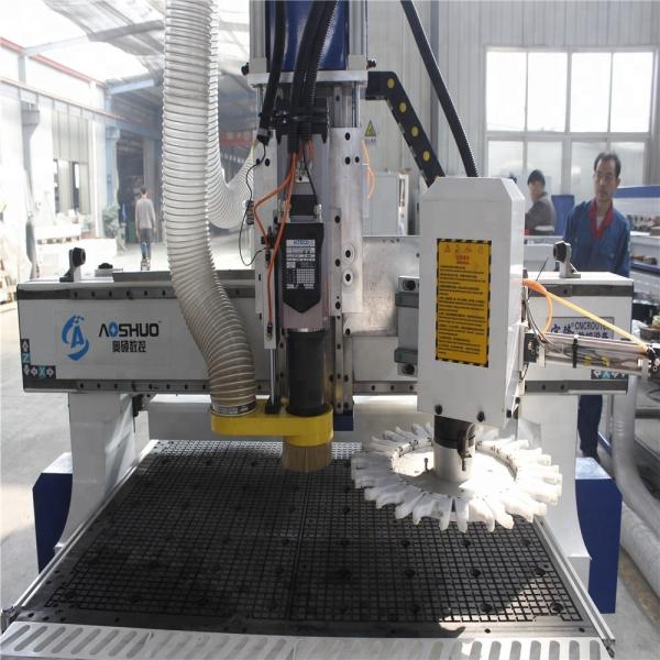 Buy ATC Automatic Tool Changer Woodworking CNC Router Machine 1325 1300x2500mm at wholesale prices