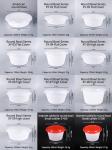 Round 16oz Microwave Safe Disposable PP Soup Container with Lid for Takeout