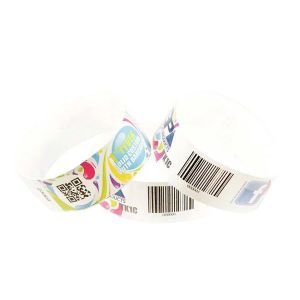 Access Control Disposable RFID Chip Wristband Tyvek Bracelet ID Tickets