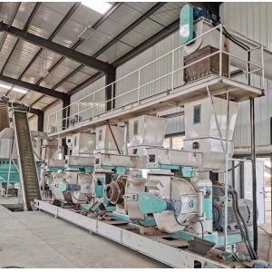 Lubricated Ring Die Pellet Machine Line