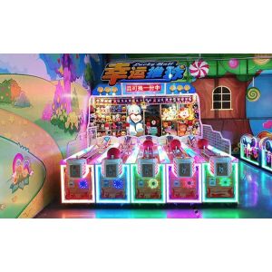 110V Lucky Ball Ticket Redemption Machine skee ball Rotational Moulding Plastic