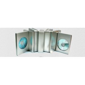 rectugular double cover DVD tins