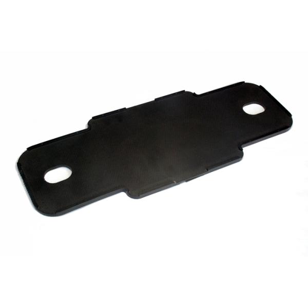 PU Plastic Injection Parts Vibration Isolation Plastic Pad For Railway