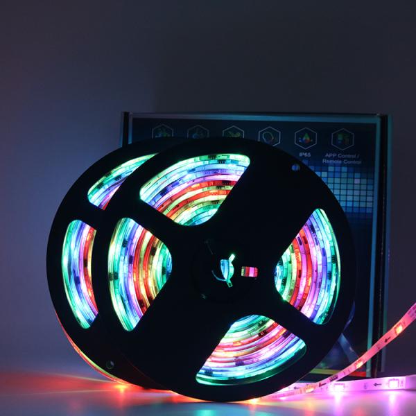 DC12V App Remote Rgb Rgbic Led Light Strip Light Waterproof Programmable