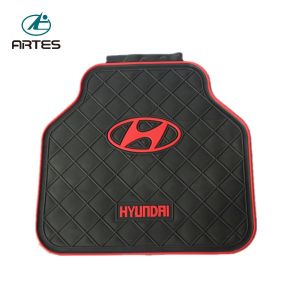 China Cute Colorful Vehicle Floor Mats , Logo Printed Custom Fit Car Mats on sale