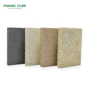 Wool Cement Acoustic Board Factory Hot Sale New Type wool wood panels For