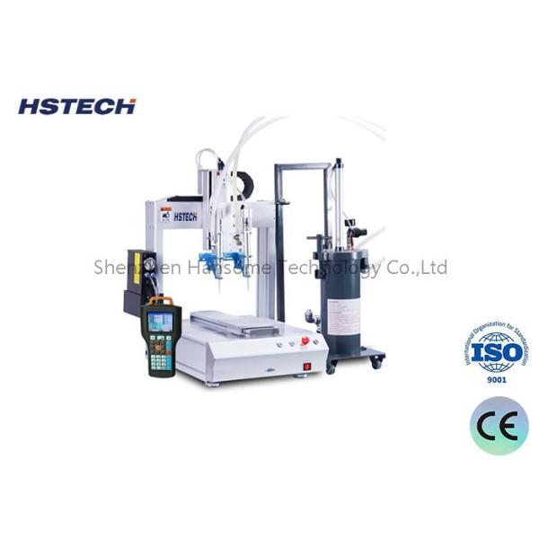 High Capacity Electronic Assembly LED Bulb Glue Dispensing Machine With Four