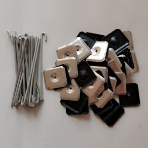 Galvanized Steel Pigeon Proofing Mesh Weld black pvc coated