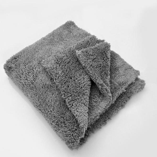 Customized Lightweight Edgeless Microfiber Towels Car Washing Avoid Harm The