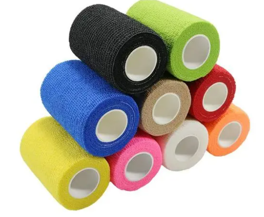 CE/ISO13485 Certified Flexible and Breathable Self-Adhensive Bandagefor Medical Applications