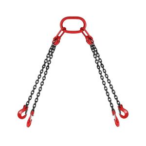 China 2t Working Load Limit G80 G100 Black Finish Lifting Chain Sling Hook Chain for Link on sale