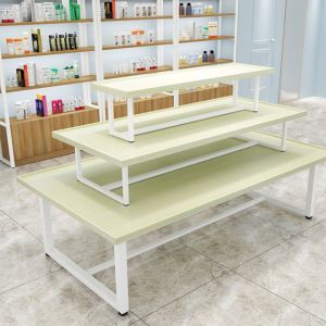 Cosmetics Wooden Shop Display Units , Wooden Retail Displays Any Kind Of Style
