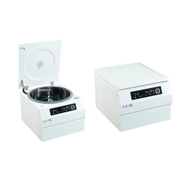 L4-5K 5500 Rpm Low Speed Centrifuge Large Capacity Vacuum Blood Tube Auto Uncapping