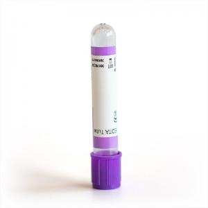 China Medical Use Vacuum EDTAK3 Tube PET Glass  For Hematology Tests 100 Pcs/Tray on sale
