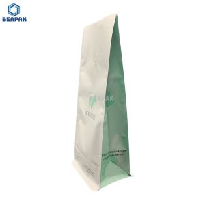 Custom Printed Matte 120 Micron Flat Bottom Pouches