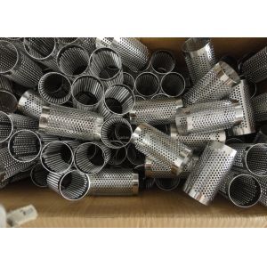All Round Hole Perforated Stainless Steel Pipe Cylindrical Filter In Water