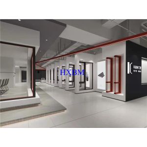 12A Glass Wood Grain Aluminum Casement Windows Double Glazed