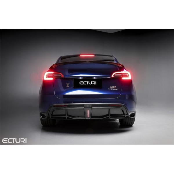 Auto Parts Carbon Fiber Body Kit for Tesla MODEL Y MODEL Y Upgraded Ecturi Style Front Shovel Diffuser Spoiler Body Kit