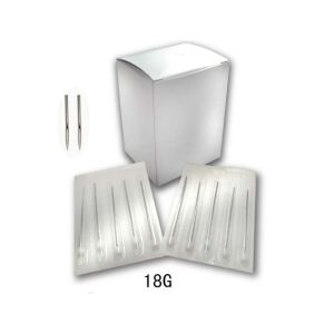 316L Surgical Stainless Steel Piercing Needle 100pcs/box sterilized by E. O. Gas