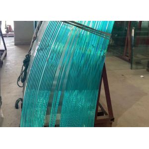 China 20x20 Bent Frosted Tempered Glass Panels For Shower Panel on sale