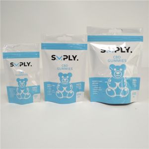 Customized 3.5g Cookie Nut Weed Stand Up Zipper Pouch Plastic Candy Bag 7g 18g