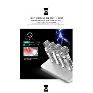 USB rechargeable lithium battery, Reusable recycling, saving more