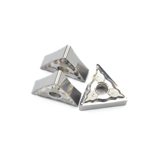 TNMG160404 K10 Durable Indexable Carbide Inserts Aluminium Finish Turning